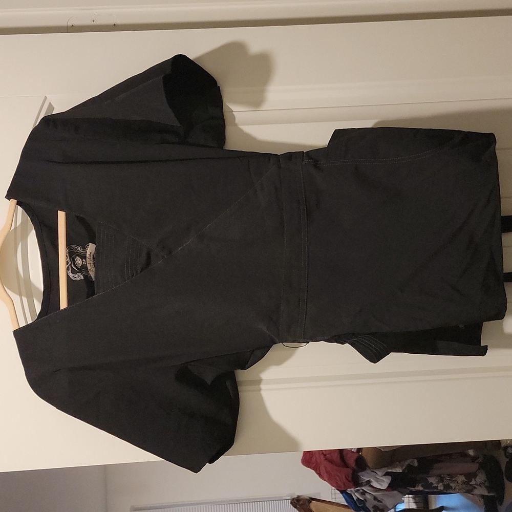 Black Scrub Top